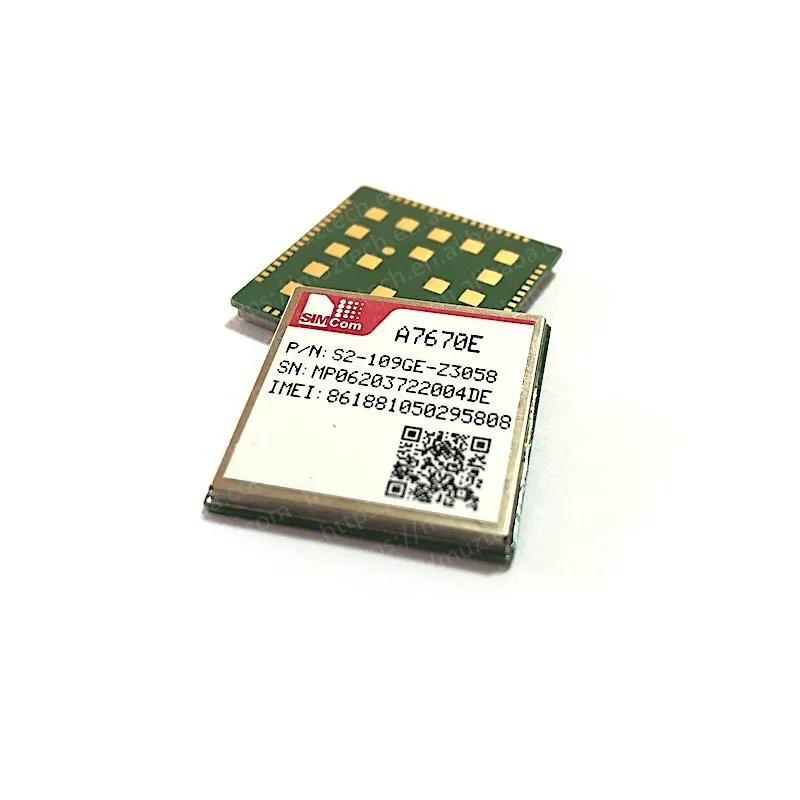 Simcom 4G LTE Cat1 module A7670E A7670E-LASE A7670E-FASE Multi-Band LTE-FDD/LTE-TDD/GSM/ GPRS/EDGE for Europe/Middle East/Africa
