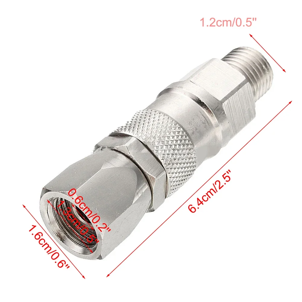 خرطوم موصل مشترك مشاريع الطلاء خرطوم رش بدون هواء دوار موصل خرطوم الطلاء بدون هواء المواد المعدنية