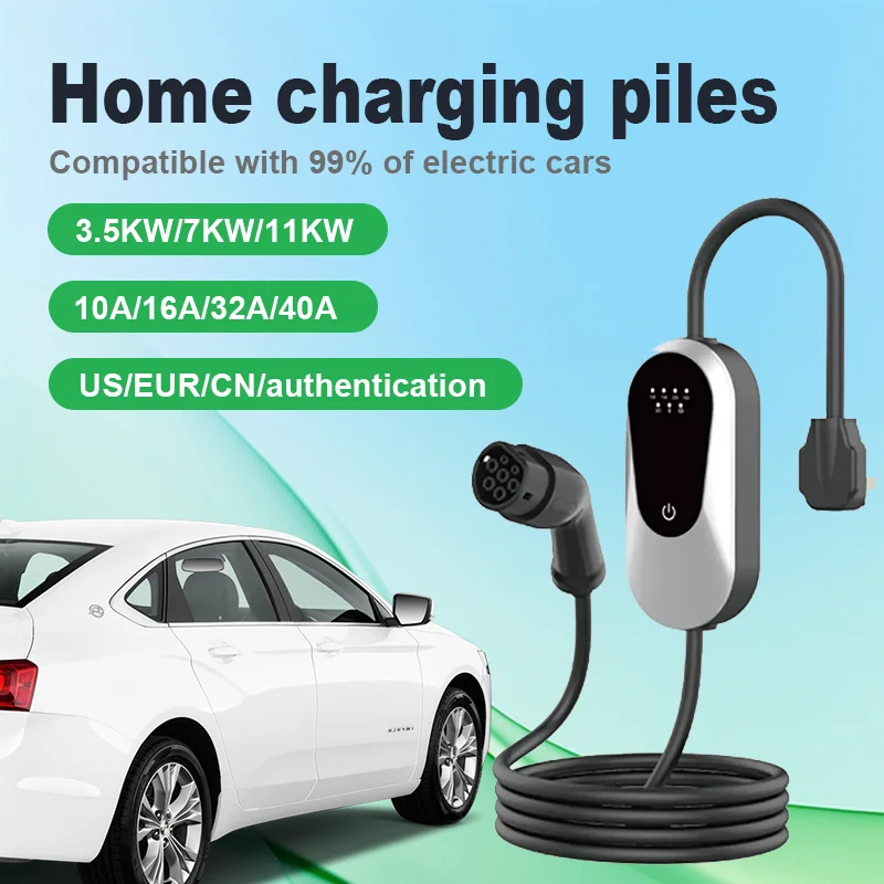 

Portable Charging Station EV Compatible Convenient Mobile Charger Portable EV Charging Station