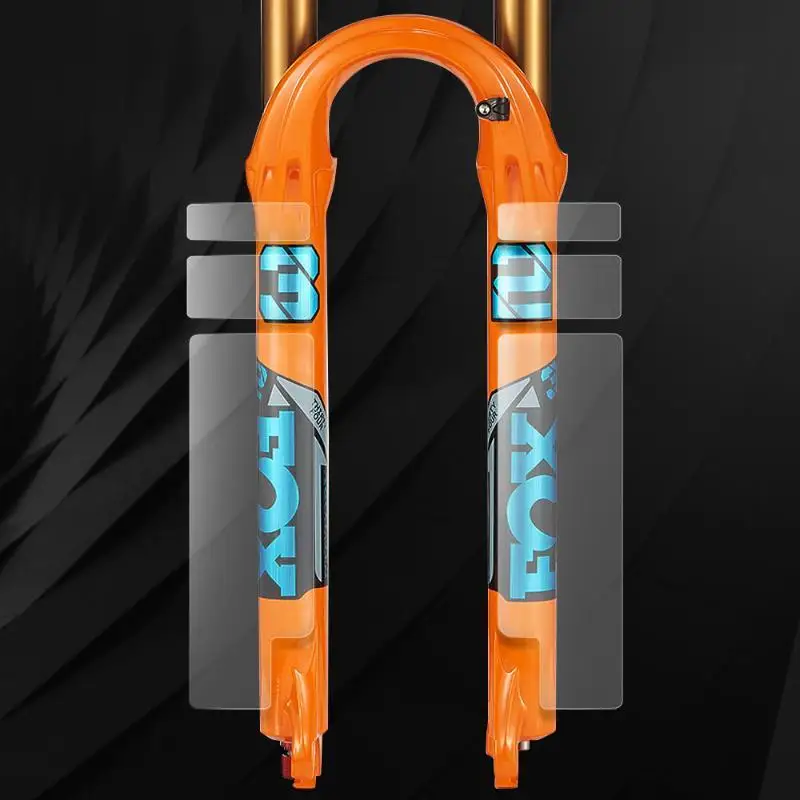 PVC-Klarsichtfolie zum Schutz der Vorderradgabel, Fahrrad-Schutzaufkleber, Kratzschutzfolie – Detail 9