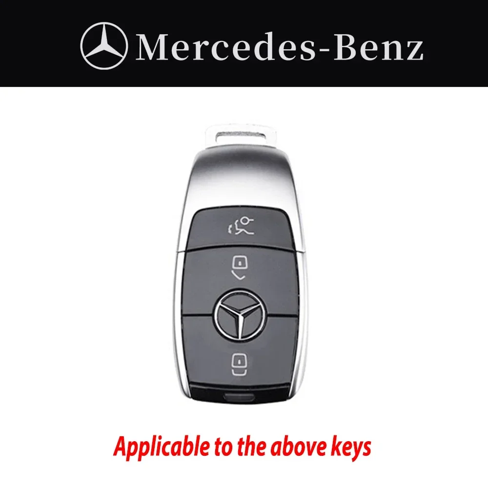 Car Remote Key Case Cover Bag Auto Styling Accessory For Mercedes Benz A C E S G Class GLC CLE CLA W177 W205 W213 W222 X167 AMG