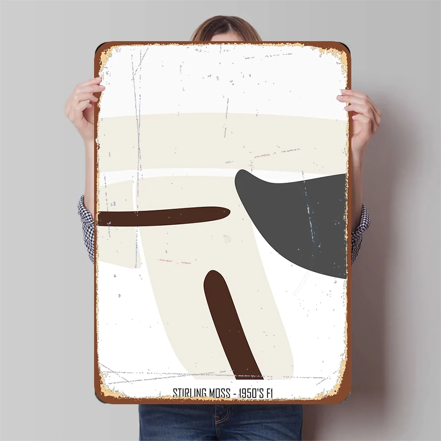 stirling-moss-1950s-f1-poster-de-metal-minimalista-retro-decoracao-de-arte-de-parede-de-corrida-para-entusiastas-de-carros