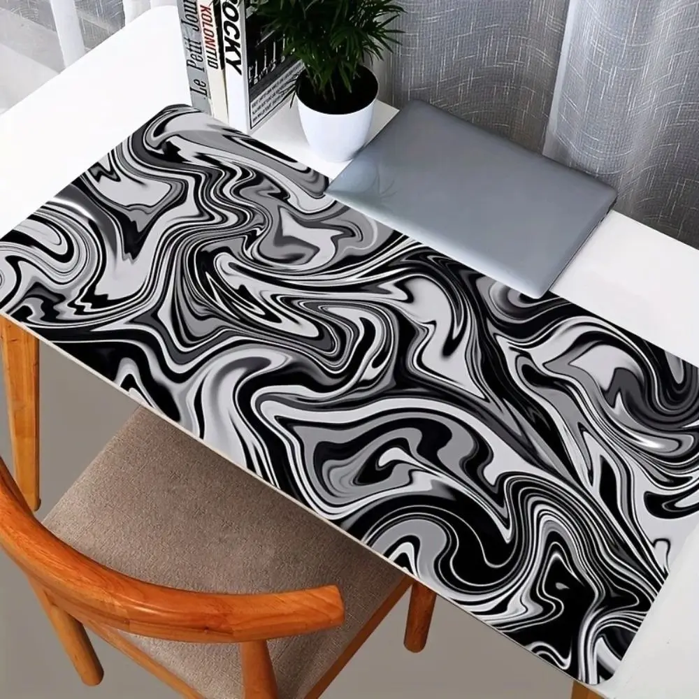 Professional Gaming Topographic Shape Gaming Mouse Pad Anti-Slip Wear-Resistant Office Keyboard Desk Mat Keyboard Pad Office Use