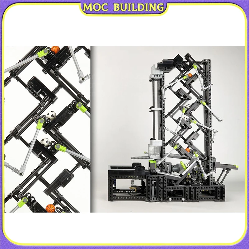 Building Block Sports Model Push Ups GBC Technology Bricks DIY Assembly Sets Collection Education Toys Gifts