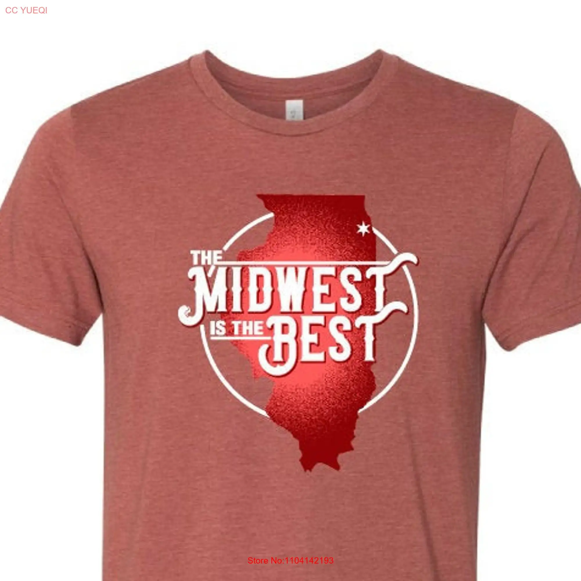 

Chicago Midwest is the Best T Shirt long or short sleeves