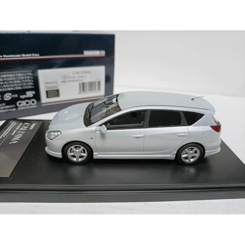 

hi-story Resin 1:43 Scale LCALDINA GT-Four 2002 Silver Station Wagon Car Model Classics Adult Souvenir Gift Hobby & Toys