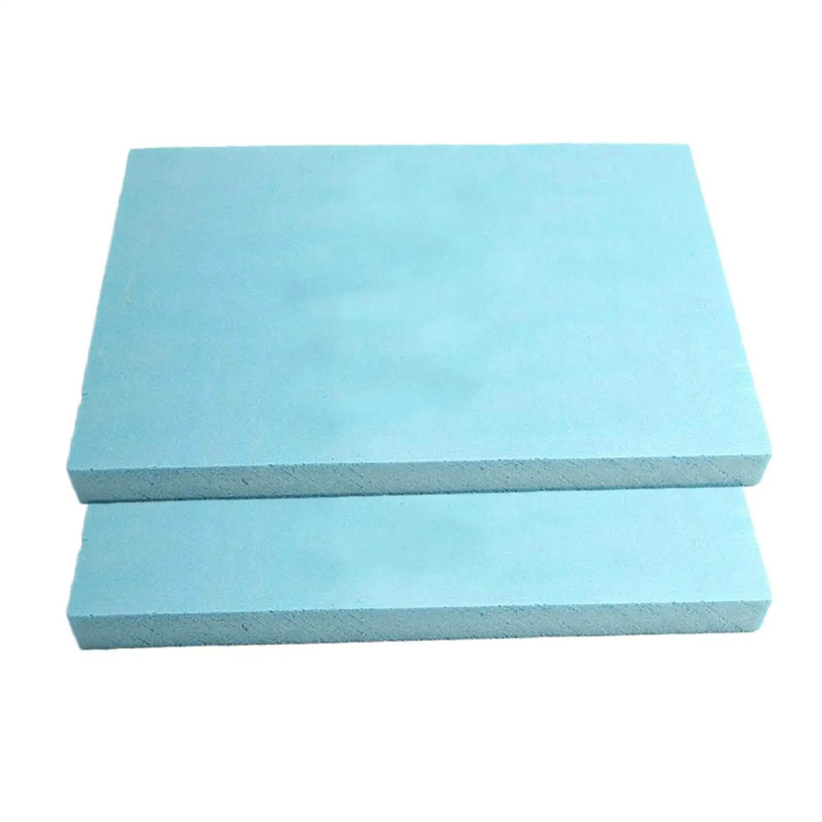 2x Polystyrene Boards Sculpting Sheets Foam Rectangle Blocks for Modeling DIY Hobby Arts Crafts Miniature Garden Accessory