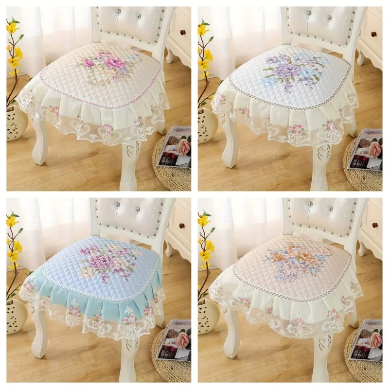 Universal Thickened Chair Cushion, Non-slip European Seat Pad for Home Dining Office Student