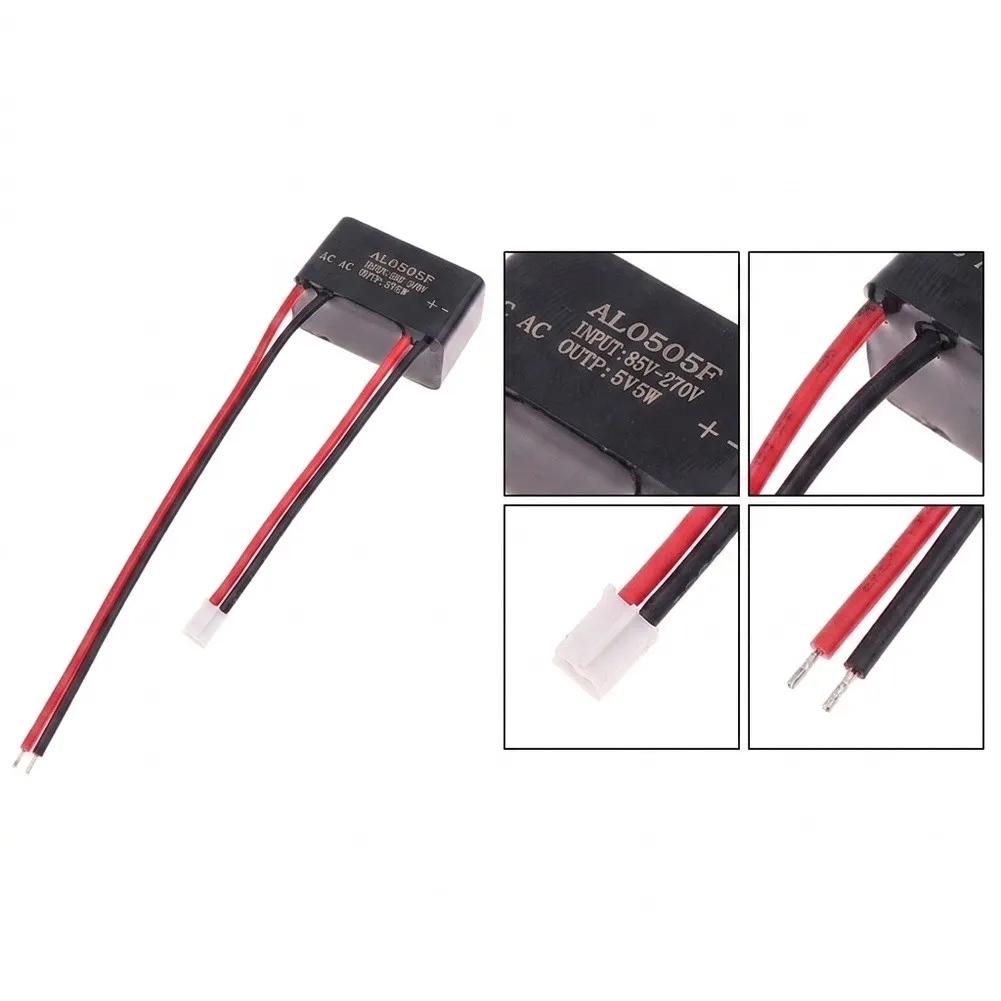 AC-DC Power Supply 5V 1A Output Step Down Module for For transformer Input 85V-270V Wide Range ABS Housing Waterproof Sealed