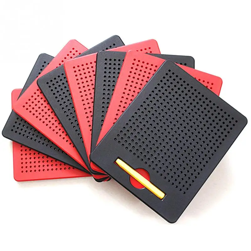 Magnetic Drawing Board Ball Sketch Pad Tablet with Magnet Pen Kids Learning Educational Toys for Children Gift Magpad Creative