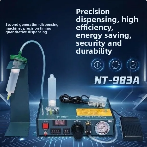 NT-983A Silicone Dispensing Machine Fully Automatic UV Glue Dispensing Machine