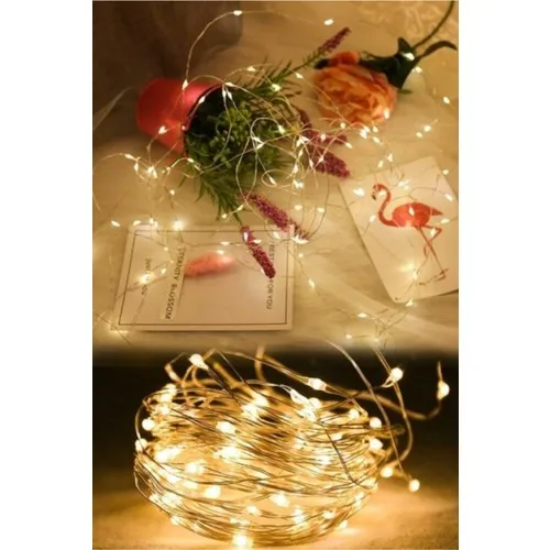 The feast Fairy LED Yellow Decorative Lighting & Battery Powered 5 mt