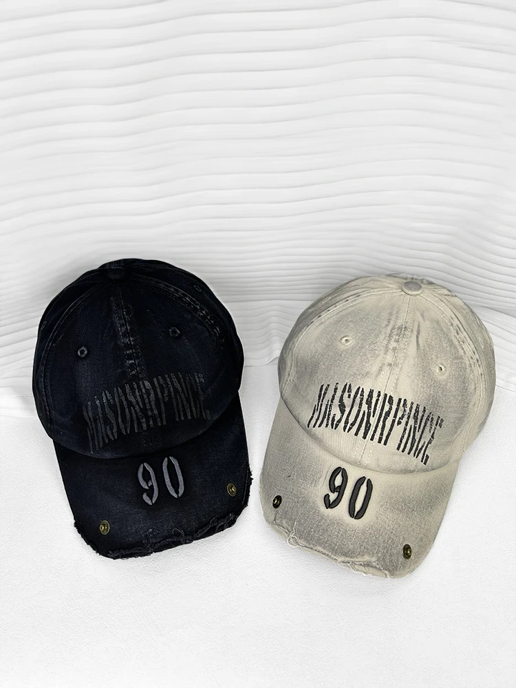 قبعات البيسبول الأبجدية خمر الرجال والنساء الهيب هوب لينة أعلى قبعة الرأس الكبيرة