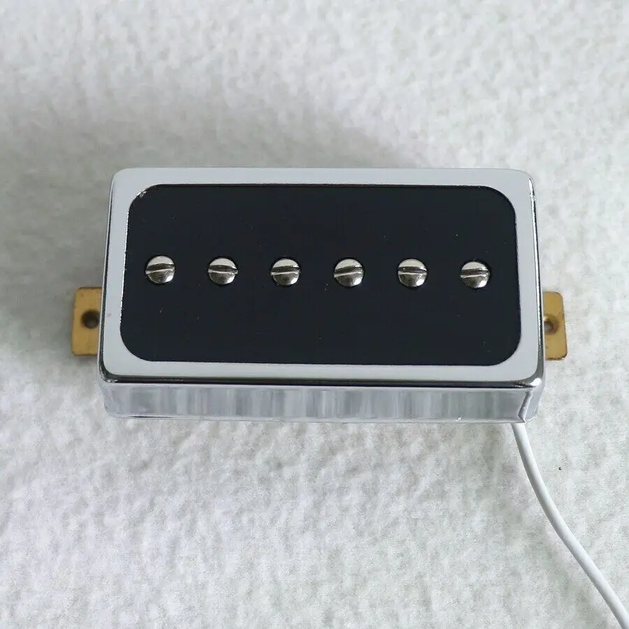 2 PCS P90 Electric Guitar Pickups Humbucker Size Single Coil Set of  Magnet Ceramic Guitars pickup accessory