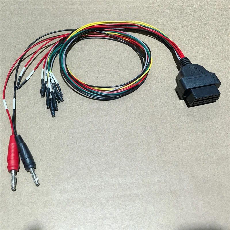 

Диагностический адаптер OBD2 Трикорный интерфейс OBD Breakout Cable 12V ECU Pinout Switch