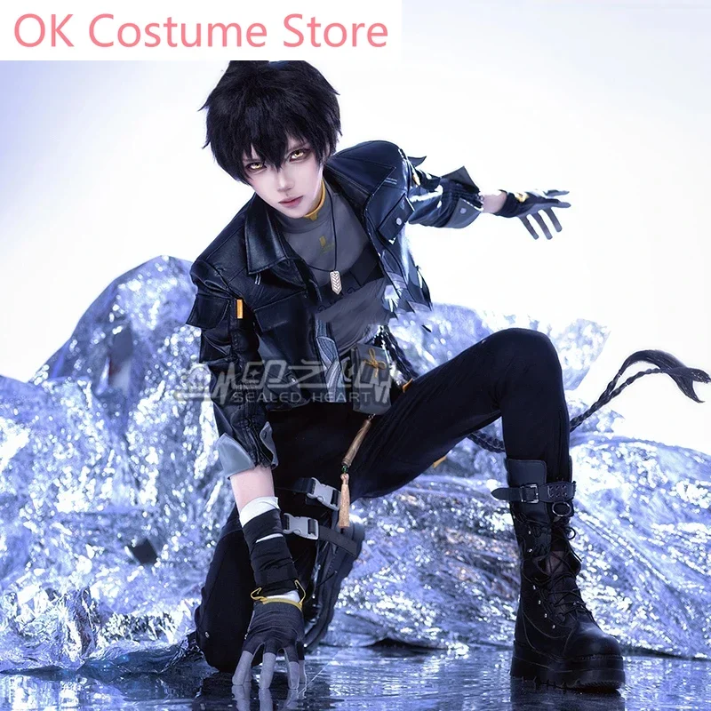 Men Rover Cosplay Game Wuthering Waves Costume V2.0 Fashion Handsome Combat Unifrom Halloween Party Role Play Clothing