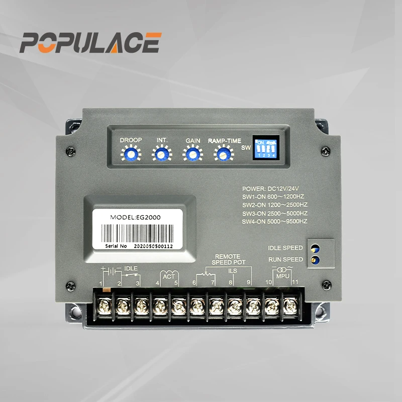 

POPULACE Generator Parts Diesel Engine EG2000 Speed Controller Circuit Slide Gear Speed Governor Speed Control Unit EG2000