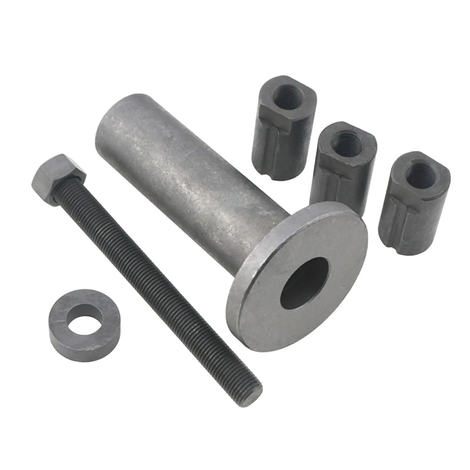 

Multi Function Motorcycle Crankshaft Installation Tool Steel Repair Kit Equipped with M10 M12 M14 Adaptors for Bike Assembly