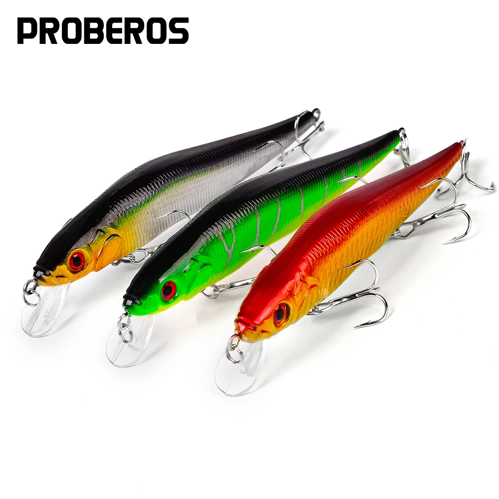 

ABS Artificial Lure For Bass Pike Fishing Tackle 1Pcs 14 cm 23 g Minnow Fishing Lures Wobbler Hard Baits Crankbait