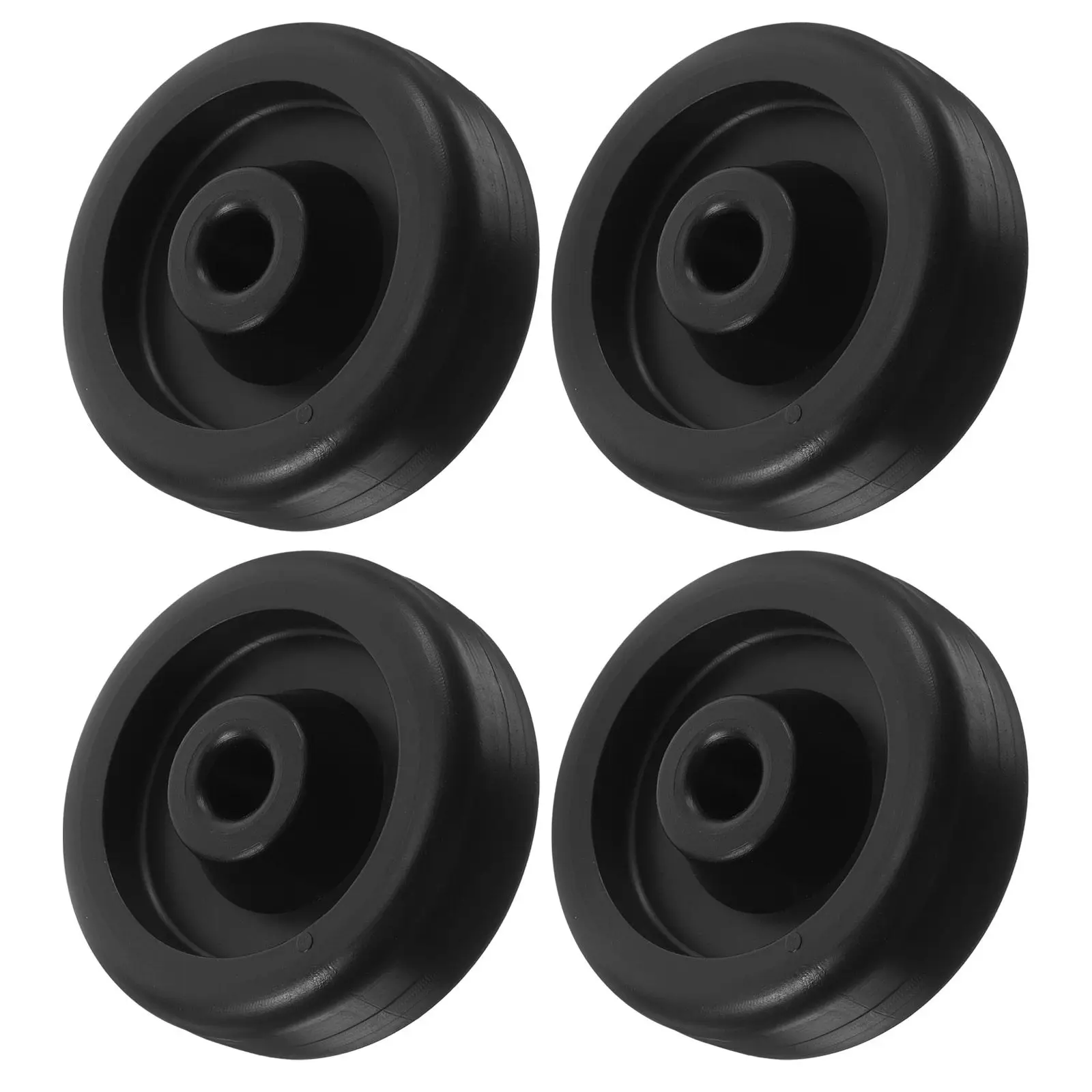 4Pcs Gym Roller Accessories Equipment Wheels PP Pa Construction Easy Installation Smooth Mobility Treadmill