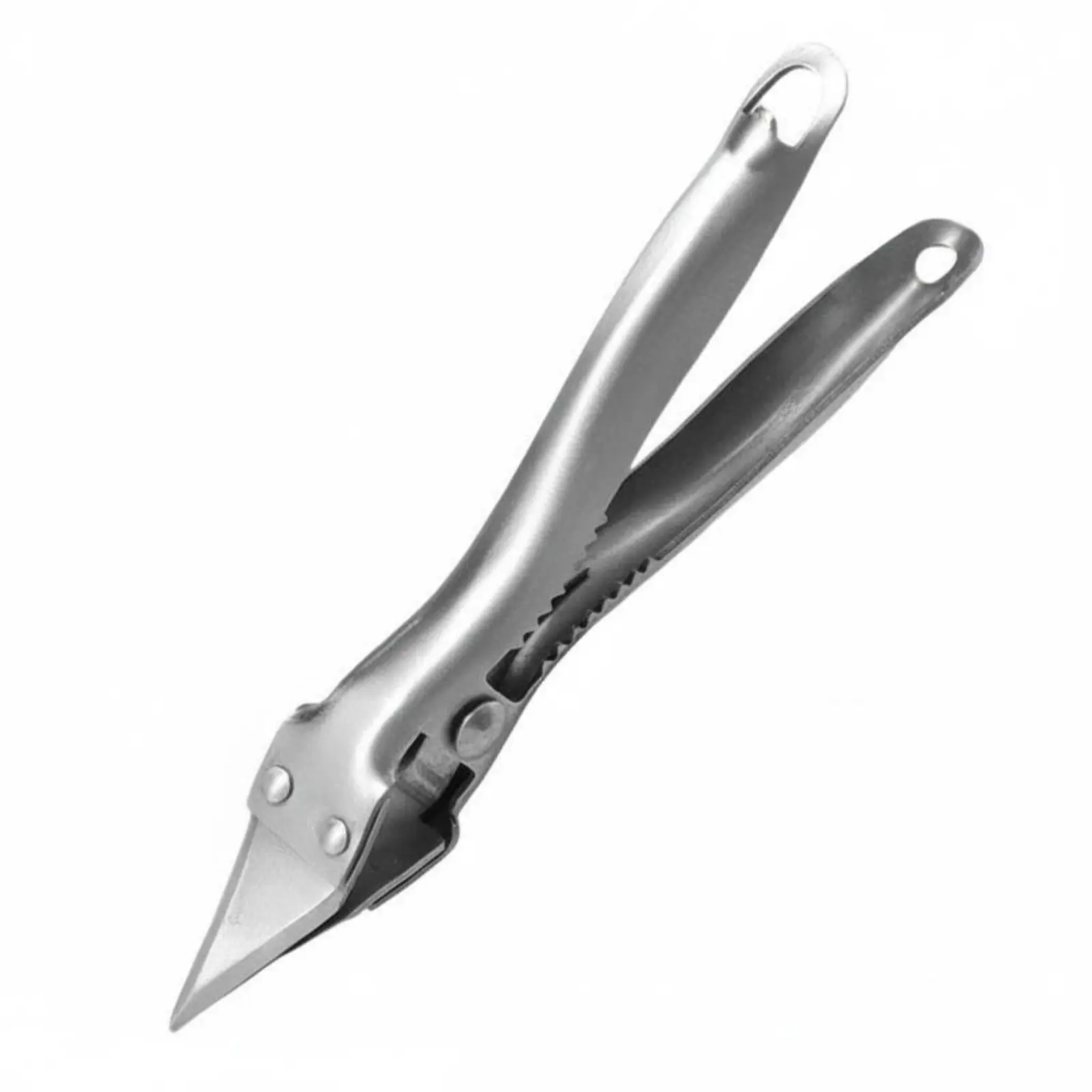 High Strength Stainless Steel Seafood Opener Reinforced Rivet Shell Opener for Quick Clean Oyster and Durian Opening