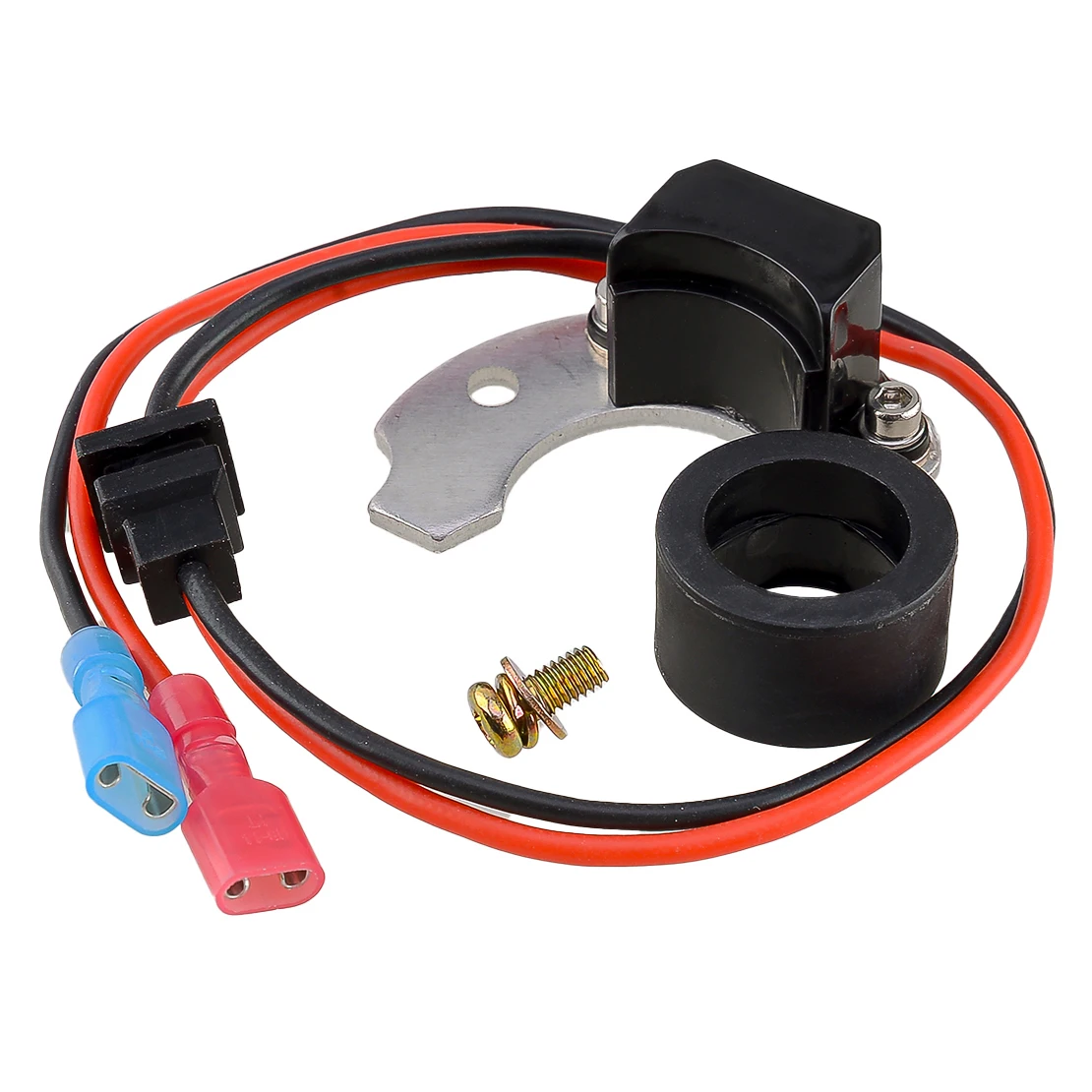 

1 комплект комплекта для переоборудования электронного зажигания, подходящего для 4-цилиндрового дистрибьютора Bosch Volvo Penta