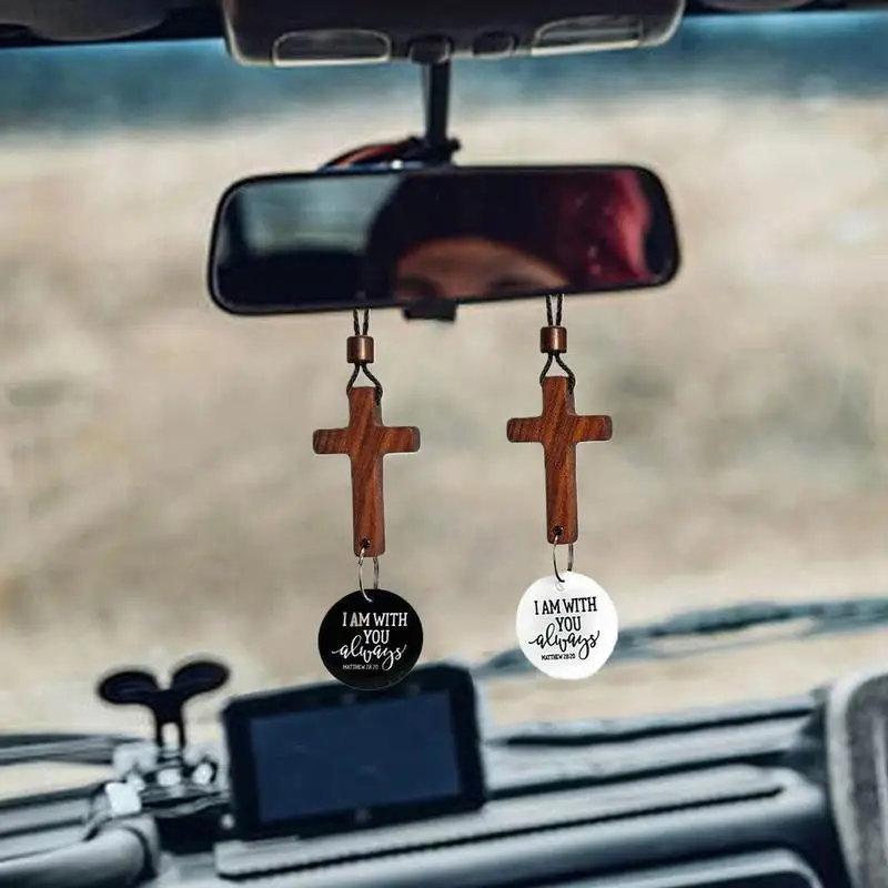 Car Pendant Scripture Car Charm Handcrafted Pendant Interior Accessories For Home Truck Bedroom Living Room Church