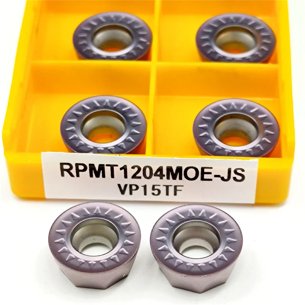 Milling Insert RPMT08T2 RPMW1003 RPMT1204 RPMT10T3MOE-JS High Quality Internal Round Carbide Insert Suitable For Stainless Steel