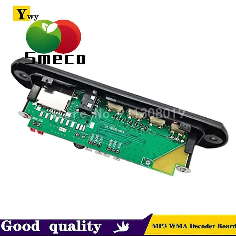 5V 12V Mp3 Wma Decoder Board Audio Module Usb Tf Radio Bluetooth5.0 Draadloze Muziek Auto Mp3 Speler Met Afstandsbediening