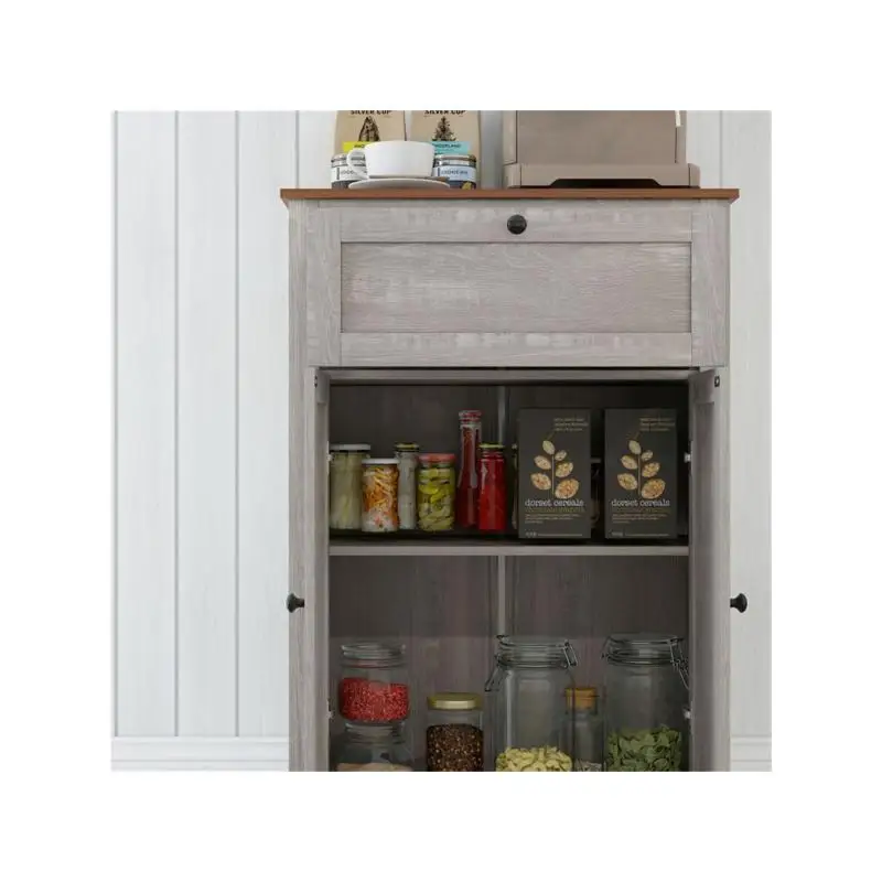 Kitchen Cart Storage Cabinet Sideboard Organizer - Versatile Kitchen Furniture for Efficient Organization and Stylish Storage