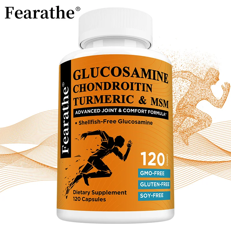 

Glucosamine Chondroitin MSM Complex - Joint Support Supplement To Support Joint Health and Mobility, Improve Joint Mobility
