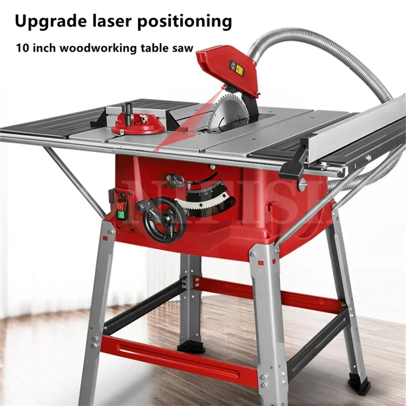 10 inch table saw multi-function woodworking saw, electric miter saw, angle saw 220V 1800W