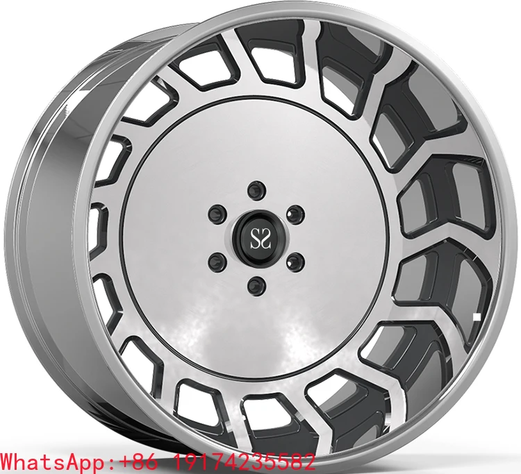 

19 20 Inch Off Road Deep Dish 4x4 Alloy Rims Black Finish Passenger Car Aluminum Forged Wheels