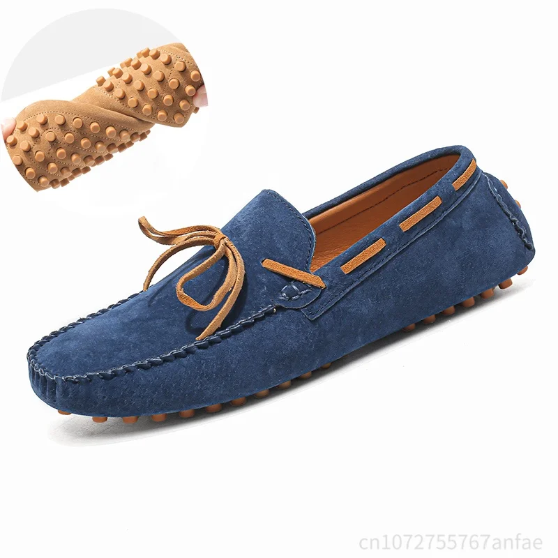 Summer Classic Men Casual Shoes Luxury comfortable Slip on Formal Loafers Men Soft  Loafers Male Driving Shoes Size 40-47