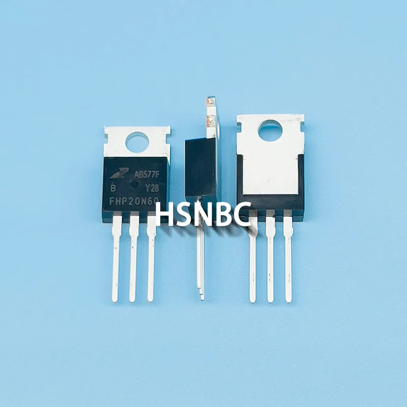 10Pcs/Lot FHP20N60 FHP20N60B 20N60 TO-220 600V 20A MOSFET N-Channel Power Transistor 100% New Original