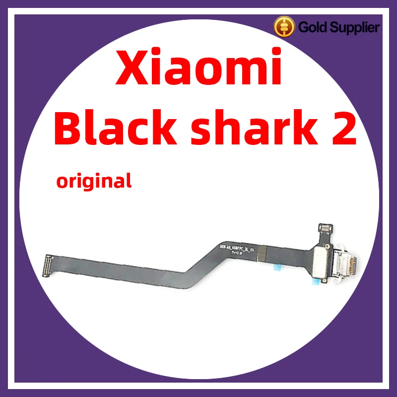 

Original For xiaomi black shark 2 Dock Connector USB Charger Charging Port Flex Cable Board Replacement