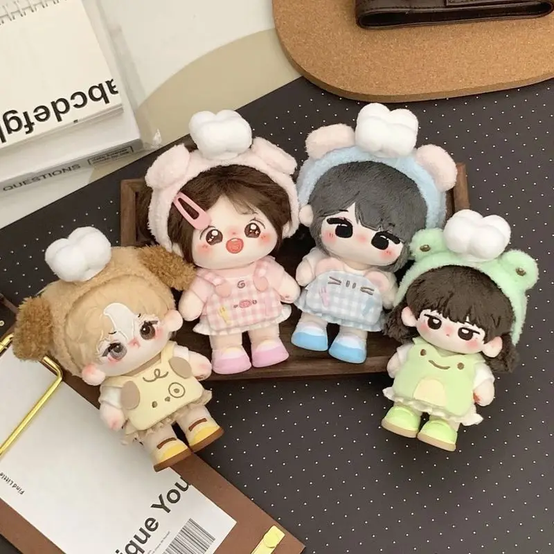 10cm 15cm 20cm Cotton Doll Clothes Cute Chef Series Clothing Set Cute Animal Patterned Apron No Attribute Clothing