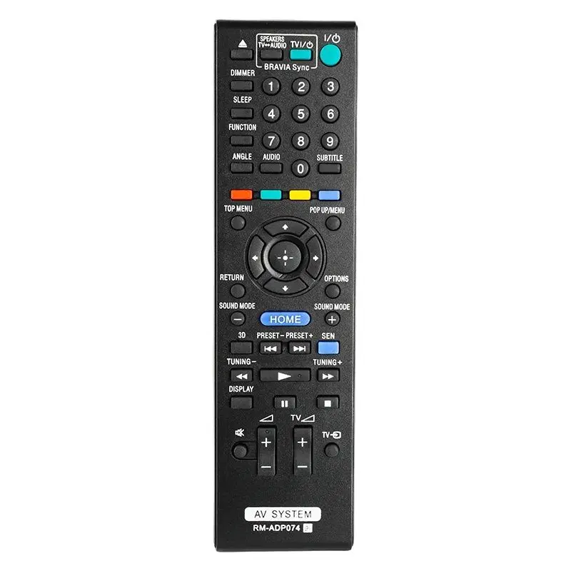 RM-ADP074 For Sony Remote Control Replacement, For Sony AV Home Theatre System BDV-T39 BDV-E49 BDV-E190 BDV-EF220 BDV-E290