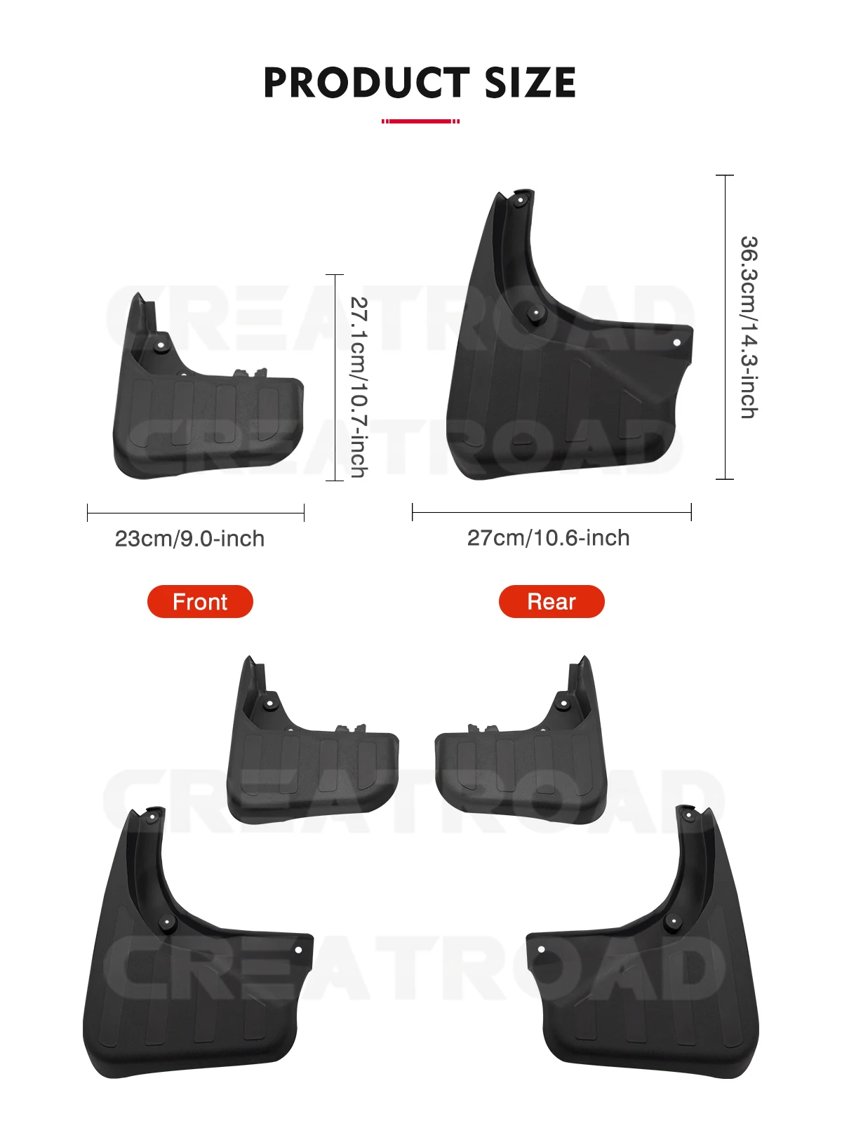 For Mercedes Benz GLK 2009 2010 2011 2012 2013 2014 2015 Splash Guards Mud Flap Set Styled Car Mud Flaps  Accessories