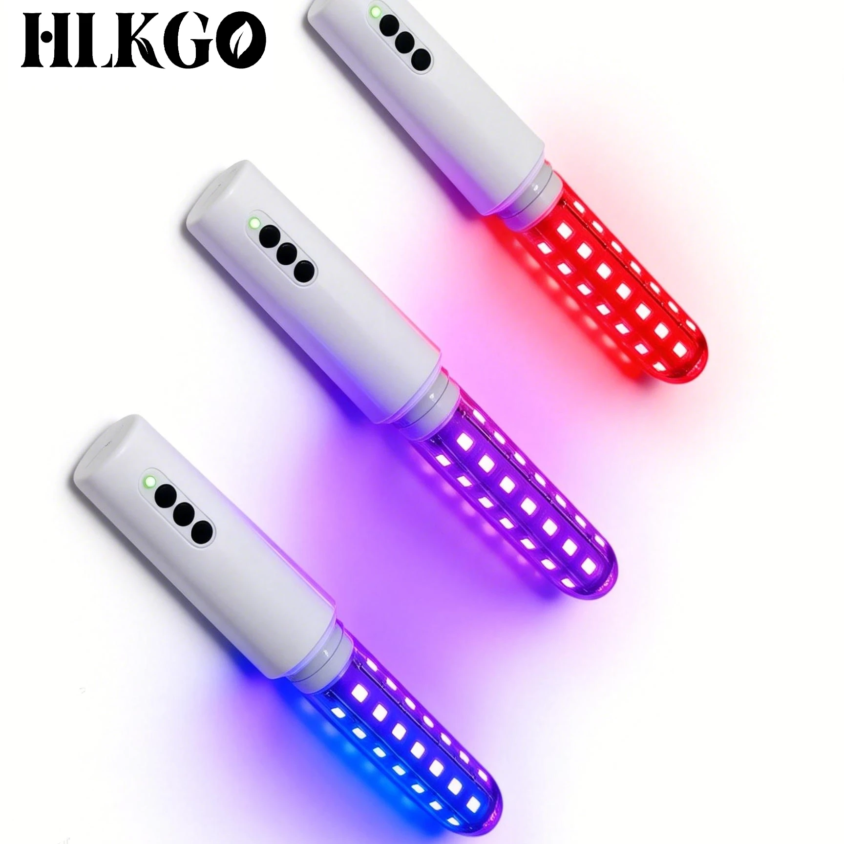 

All-in-One Female Intimate Wellness Wand - 5 Functions: Red Light, Microcurrent, Heat, Tightening