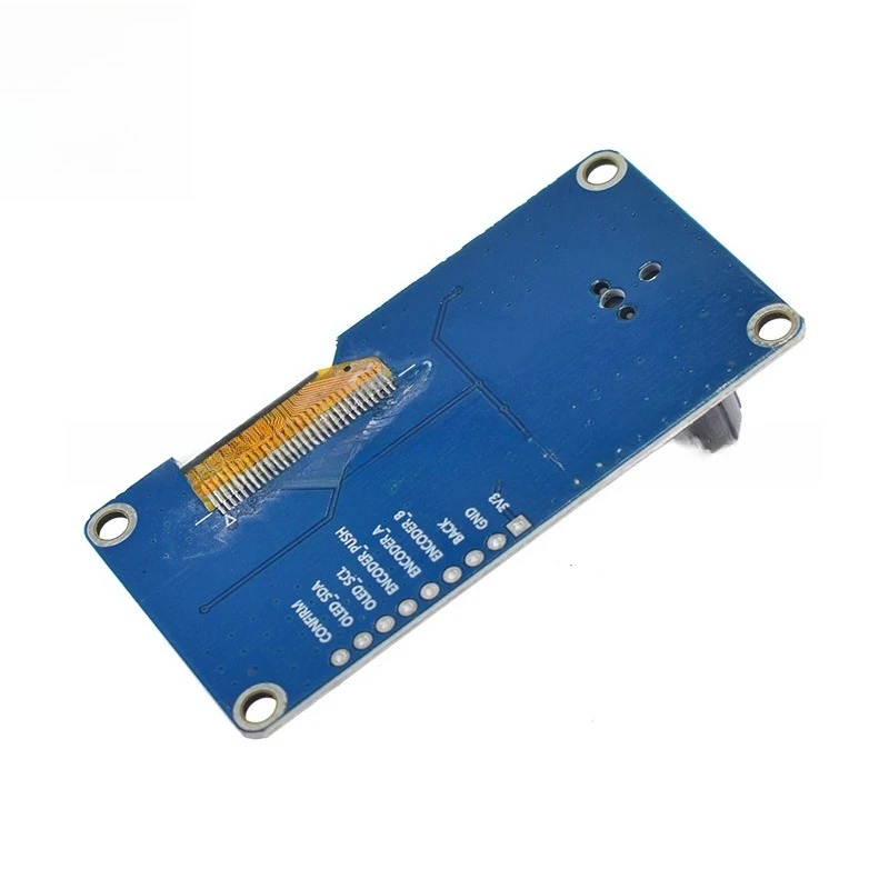 Schermo OLED da 1,3 pollici e 0,96 pollici di qualità con modulo combinato codificatore rotativo EC11 Interfaccia IIC Basso consumo energetico