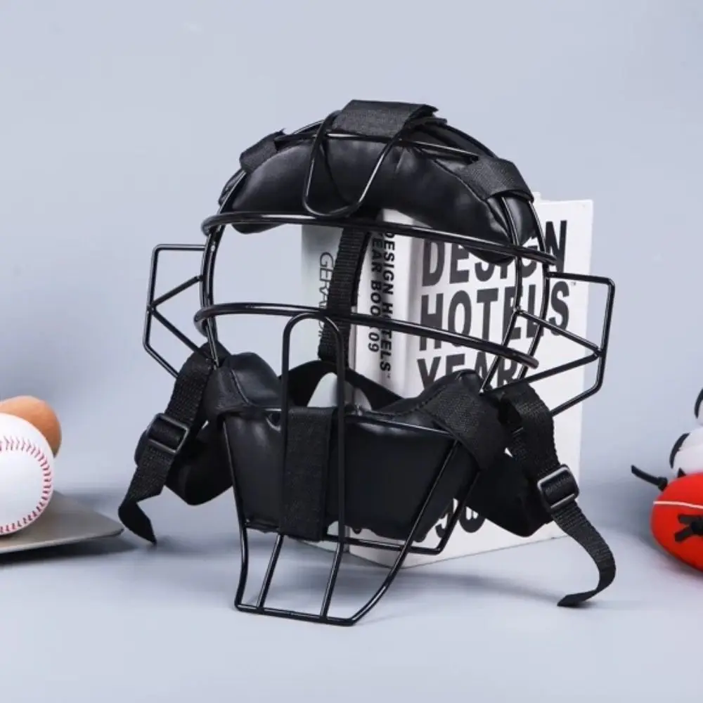 Adjustable Softball Face Guard Striking Practice Comfortable Baseball Face Mask Face Care Ear Protection