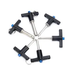 VCN117 T-handle Ball Lock Pin High Quality Safety Pin Stainless Steel Quick Release Pin Push Button Mechanism With Ring