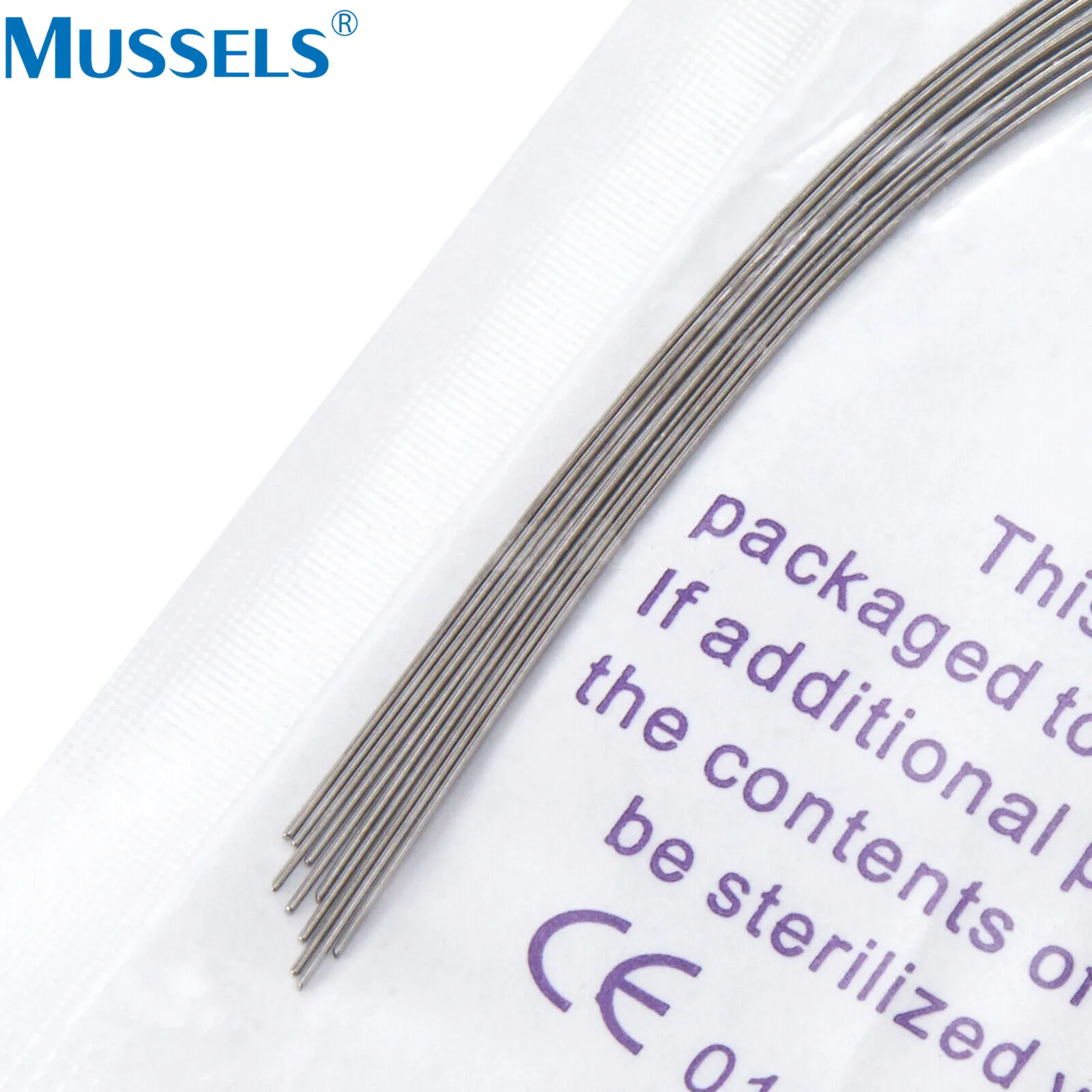 100PC=10Pack Orthodontic Nitinol Arches Wire Dental Super Elastic Niti Archwires Natural Form Round Rectangular Dentist Material
