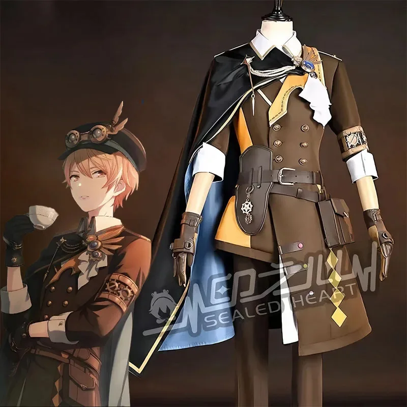 

Anime Project Sekai Colorful Stage! Feat. PJSK Tenma Tsukasa Cosplay Costume Uniform Suits Stage Costumes Cosplay Wig 30cm