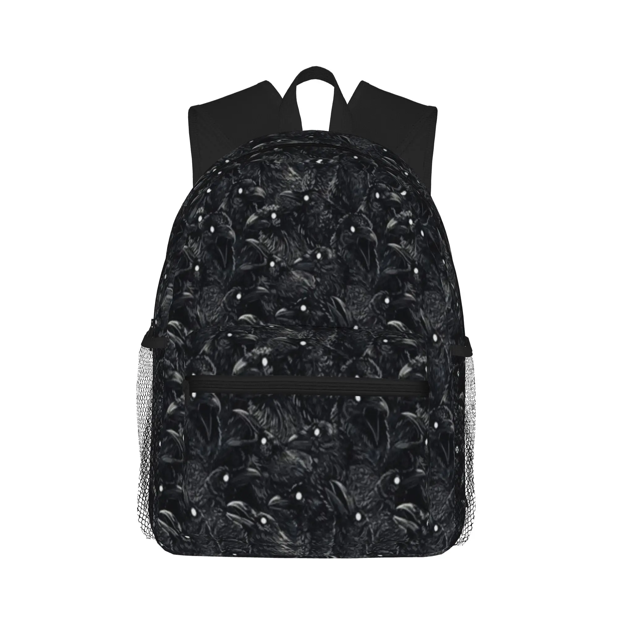 Raven pattern 2  Casual Backpack for Students and Adults Student