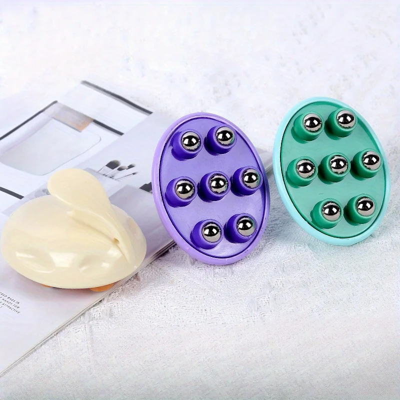1pc Seven-Ball Massager for Abdomen and Head, Seven-Bead Massage Device for Body, Legs, and Manual Ball Massager