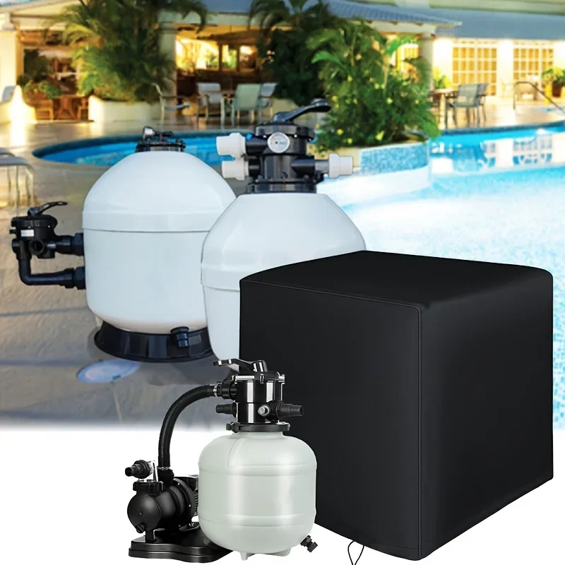 Circulating System Swimming Pool Filter Cover, Water Pump Cover, Meat Drying Cover, Cylindrical Filter Pump Cover