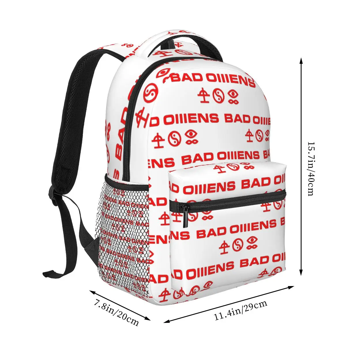 Bad Omens Is An American Metalcore Backpack Hot Sale Daypack Large Capacity Kids BookBag School Bag Shoulder Bags for Men Women