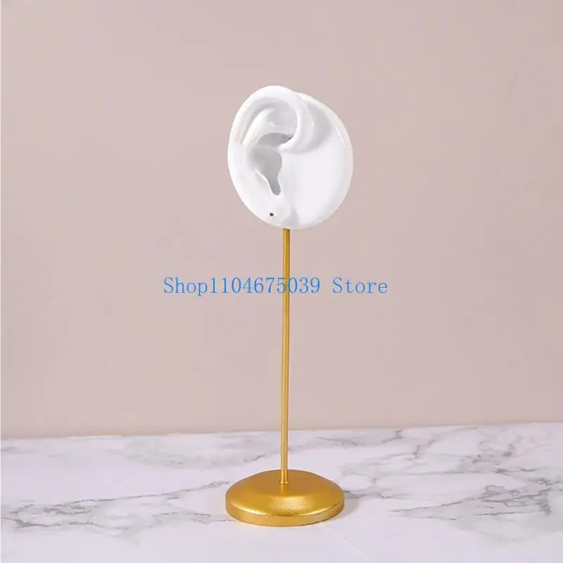 

5asd Resin and Alloy Jewelry Holder Earring Display Stands Ear Model Holders Jewelry Display Holder for Earrings Jewelry